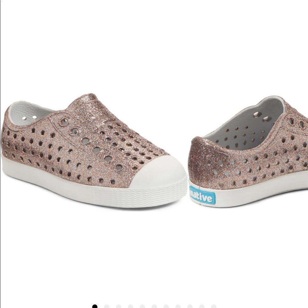 Native Shoes Jefferson Bling Glitter Slip On
